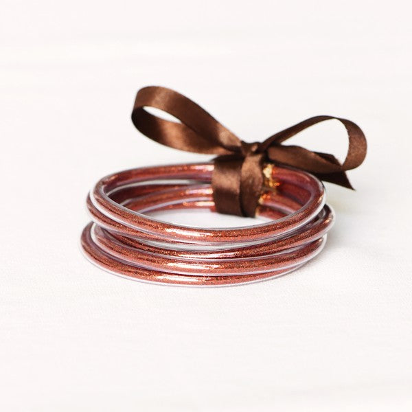 Glitter Jelly Tube Bangles