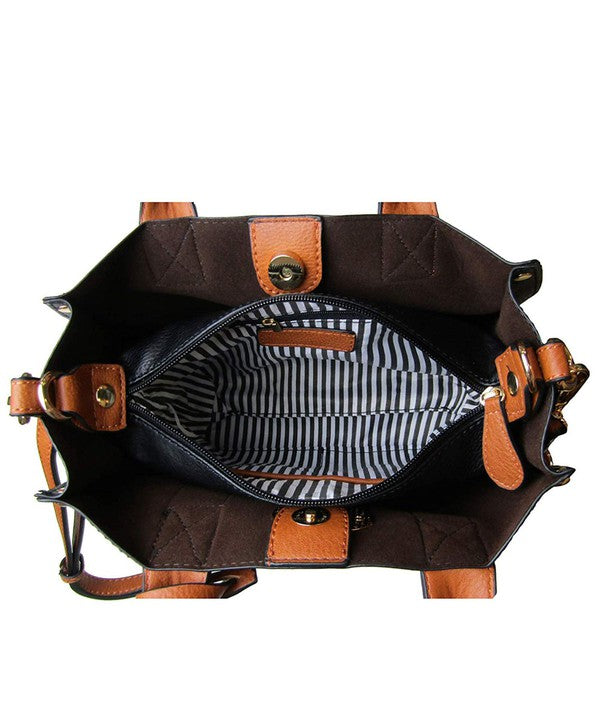 Mini Satchel Crossbody Bag