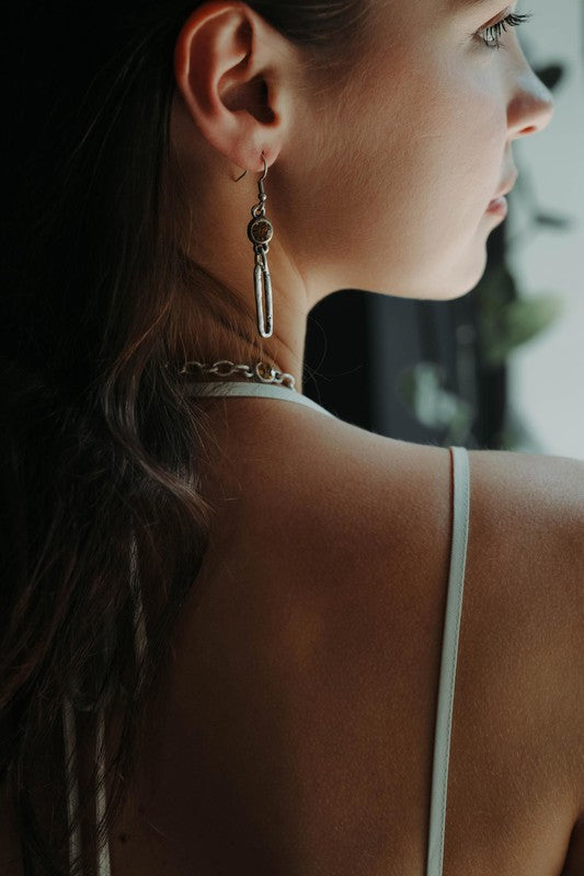 Hand Made Pewter Earrings