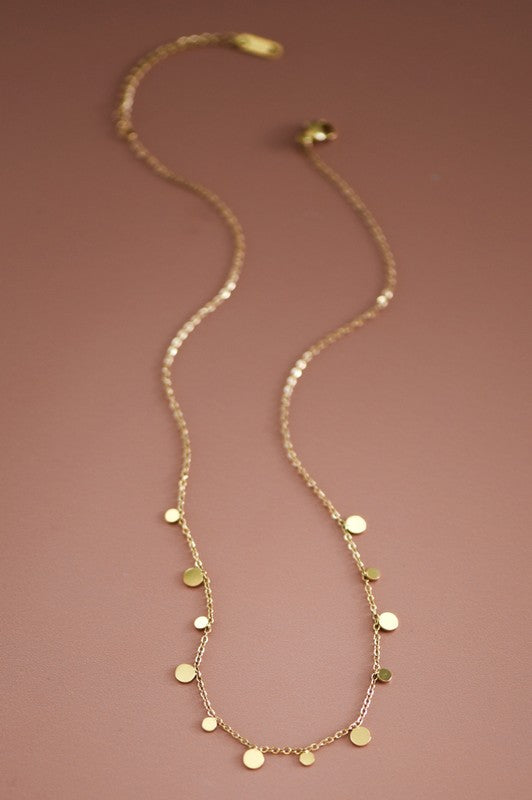18k Gold Non-tarnish Stainless Steel Necklace