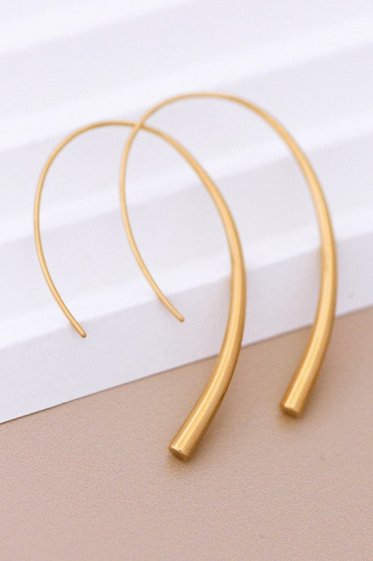 18k Waterproof Non-tarnish Stainless Steel Hoops
