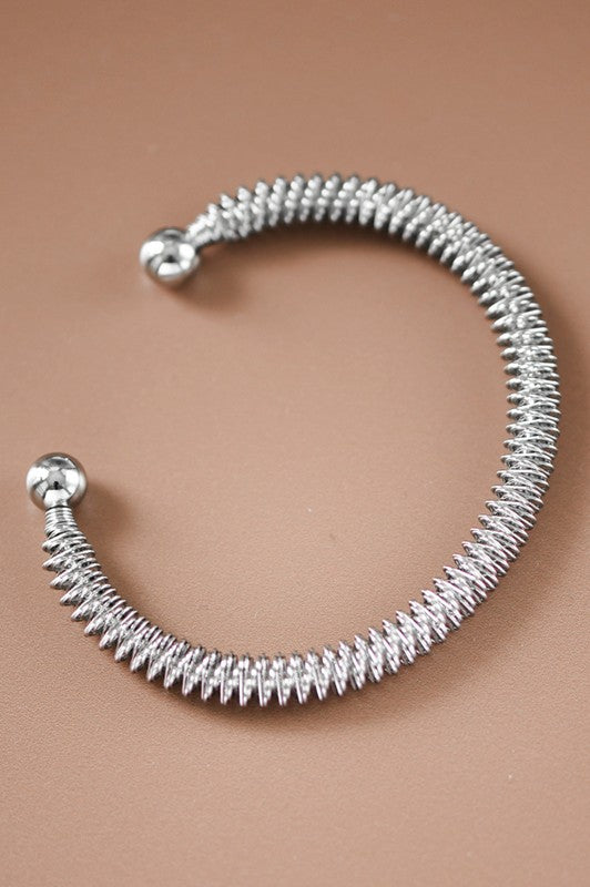 Waterproof Non-tarnish Stainless Steel Cuff Bangle