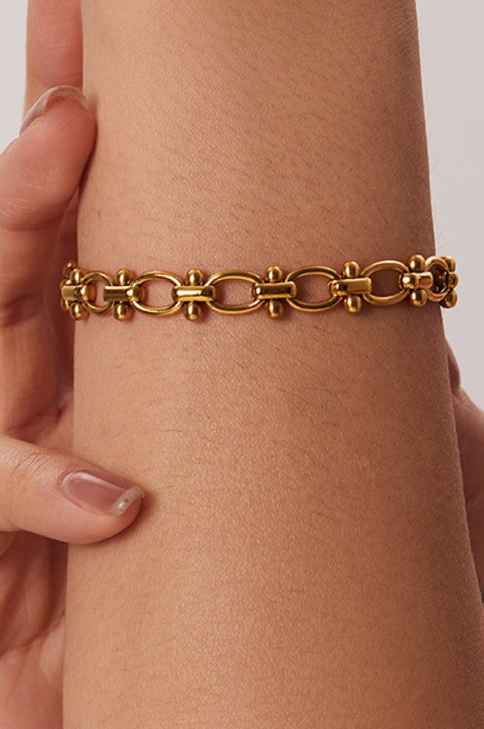 Waterproof Non-tarnish Stainless Steel Bracelet