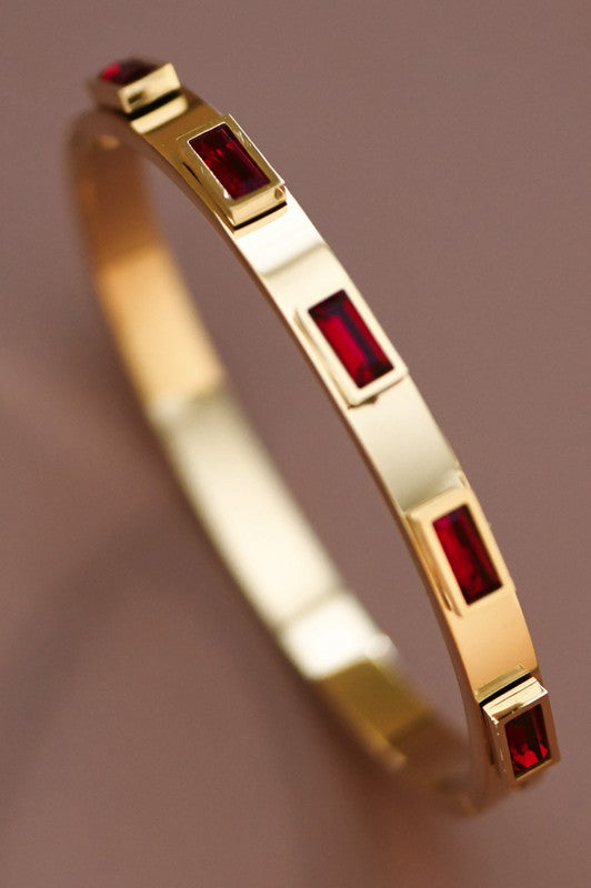 18k Waterproof Non-tarnish Stainless Steel Bangle