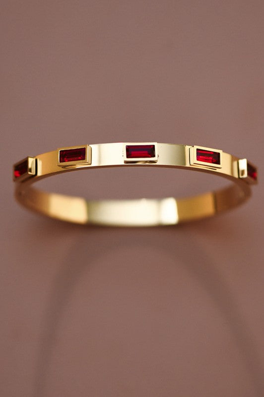18k Waterproof Non-tarnish Stainless Steel Bangle