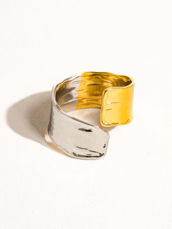 Textured Open Ring