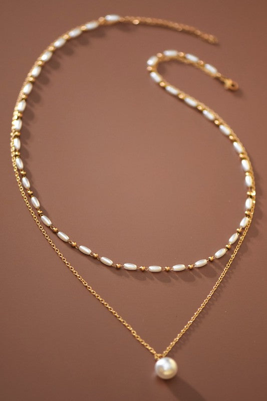 18k Non-tarnish Stainless Steel Chain Necklace