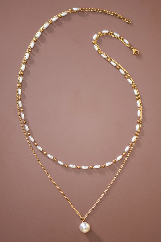 18k Non-tarnish Stainless Steel Chain Necklace