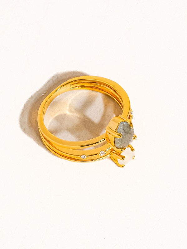 Multi Stone Statement Ring