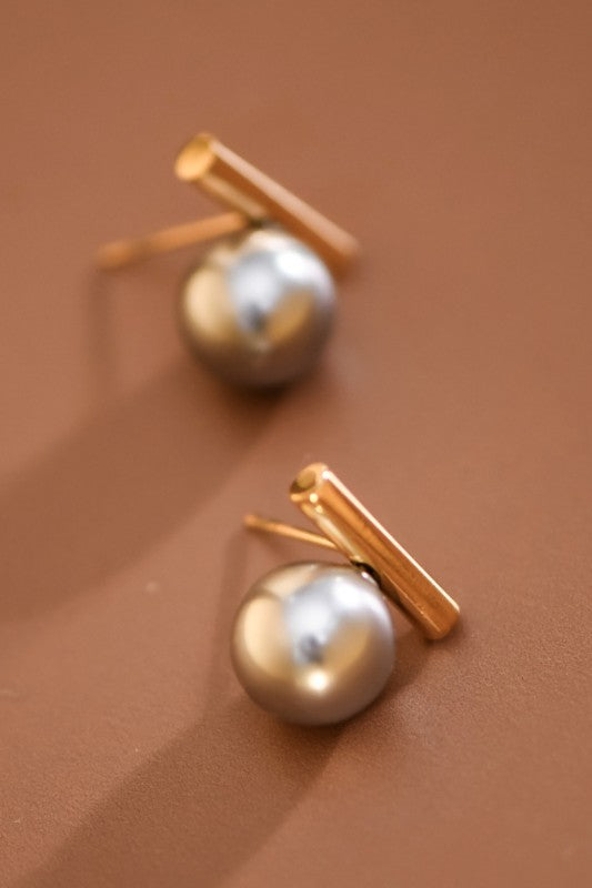 18k Waterproof Non-tarnish Stainless Steel Studs