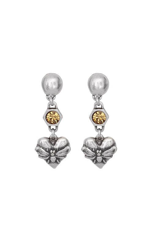 Pewter earrings