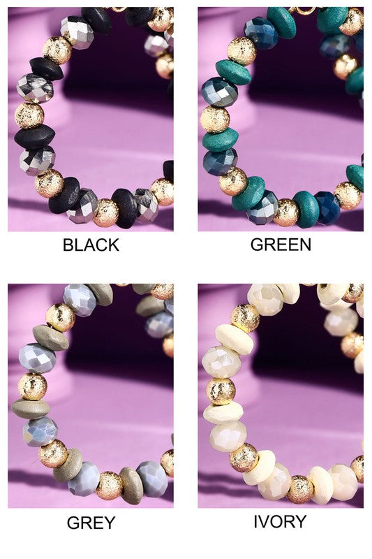 Colorful Mixed Bead Earrings