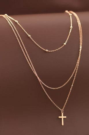 18k Gold Non-tarnish Stainless Steel Necklace