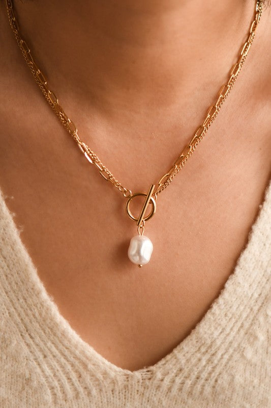 18k Non-tarnish Stainless Steel Chain Necklace
