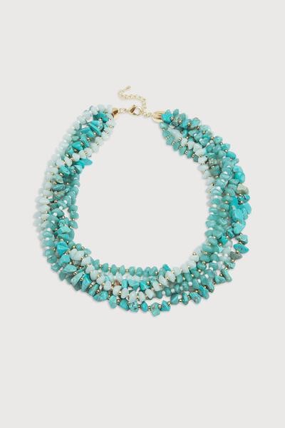 Turquoise Beaded Necklace