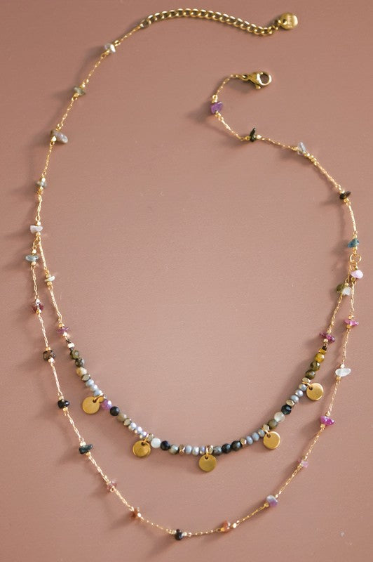 18k Non-tarnish Stainless Steel Chain Necklace