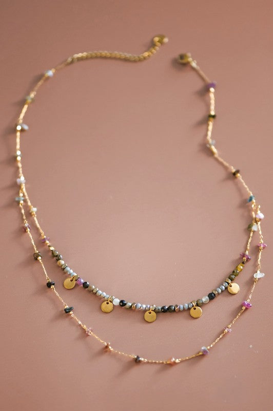 18k Non-tarnish Stainless Steel Chain Necklace