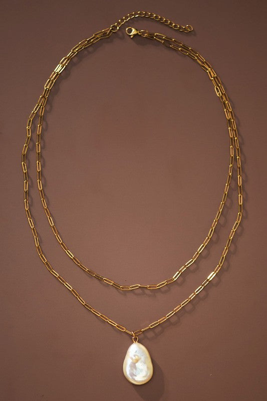 Pearl Chain Necklace