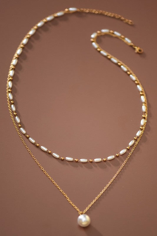 18k Non-tarnish Stainless Steel Chain Necklace