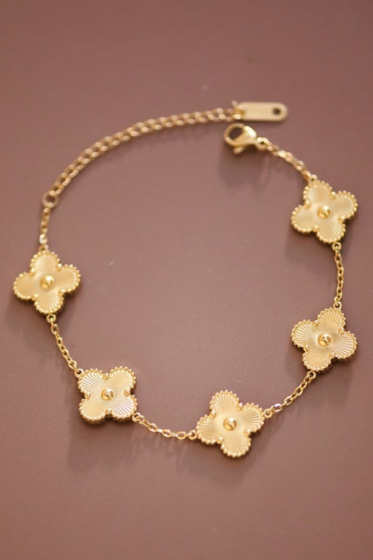 18k Non-tarnish Stainless Steel Chain Bracelet