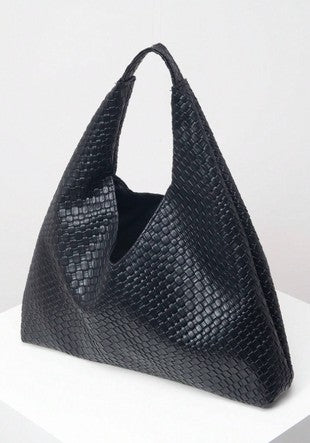 Croco Shoulder Purse