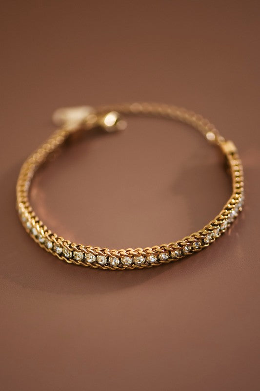 18k Non-tarnish Stainless Steel Chain Bracelet